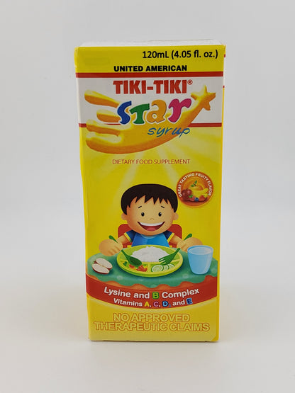 Tiki Tiki Star Syrup 120 ml