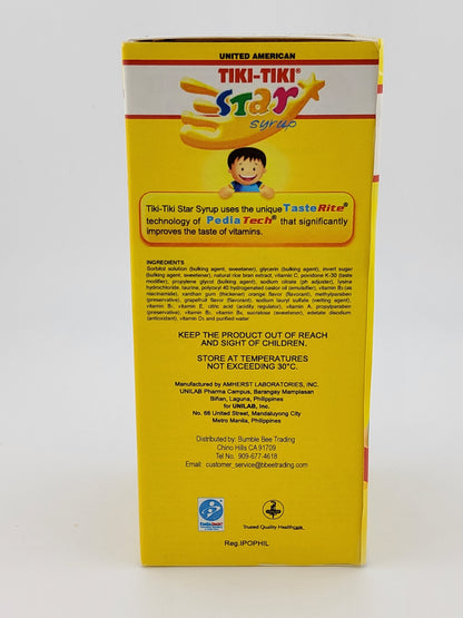 Tiki Tiki Star Syrup 120 ml