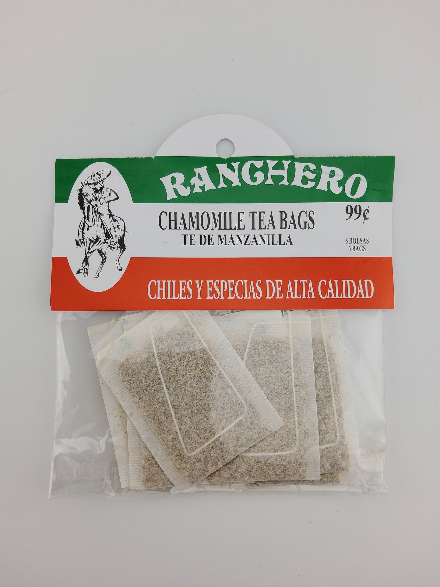 Ranchero Chamomile Tea Bags 6 ct