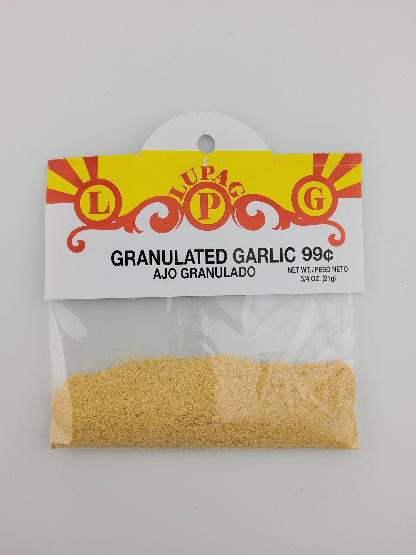 Lupag Granulated Garlic .75 oz | 21 g
