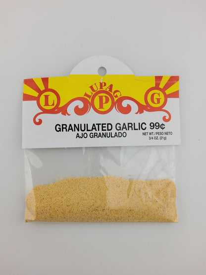 Lupag Granulated Garlic .75 oz | 21 g