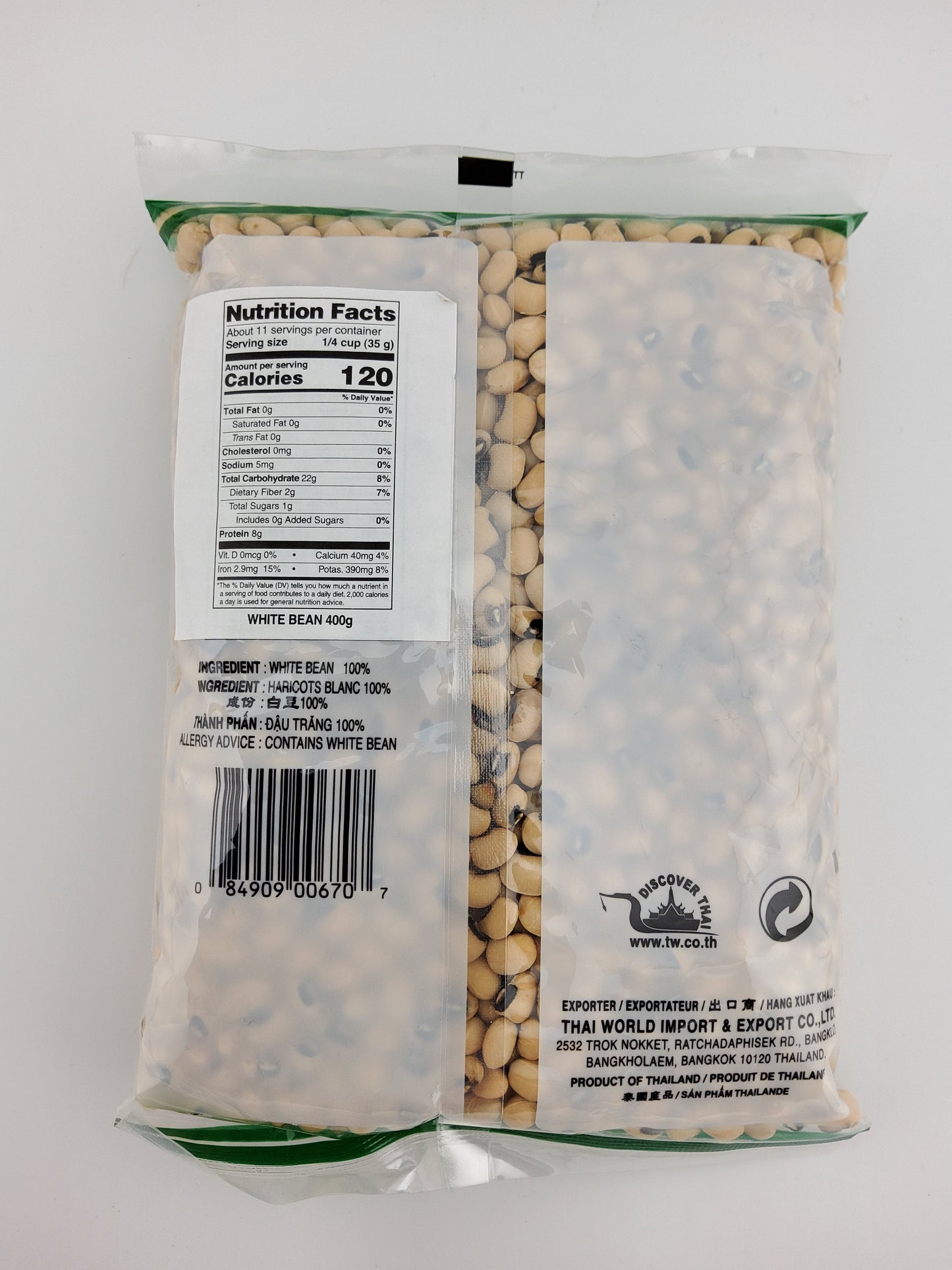 Cock Brand White Beans 400 g