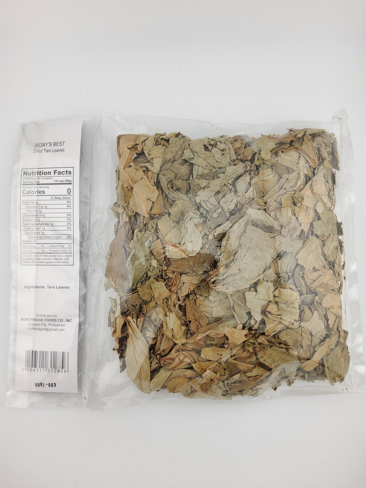 Inday's Dried Taro Leaves 100g