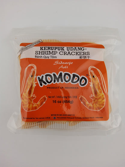 Komodo Dry Shrimp Crackers 16 oz