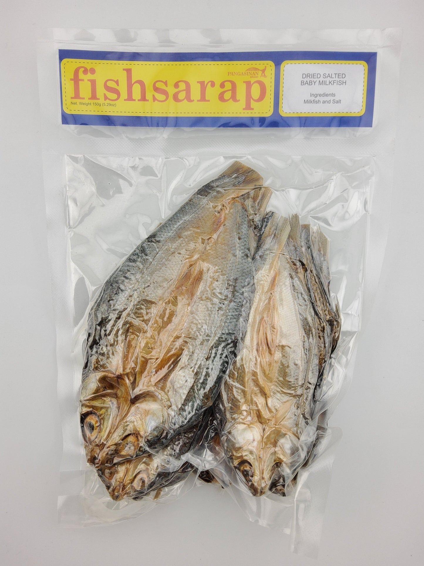 Pangasinan Dried Salted Baby Milkfish 150 g