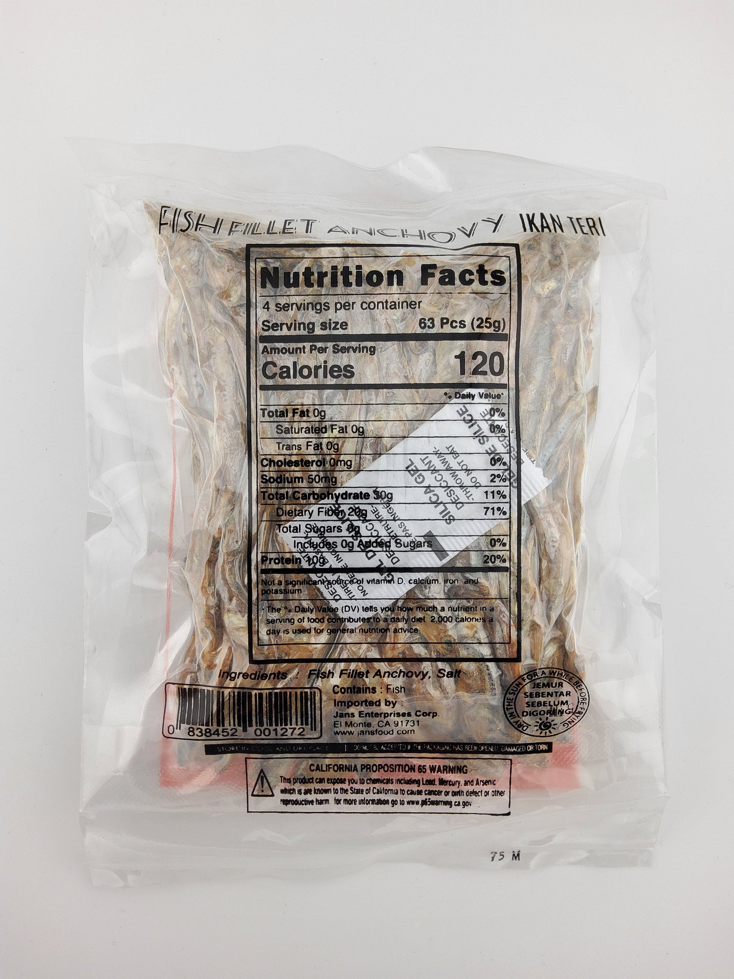 Wira Brand Fish Masarap Anchovy Fillet 115 g