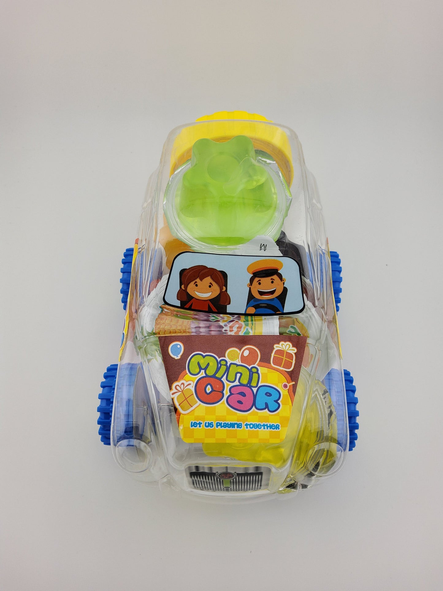 Twin Rabbit Fruit Jelly Assorted Mini Blue Car 248 g