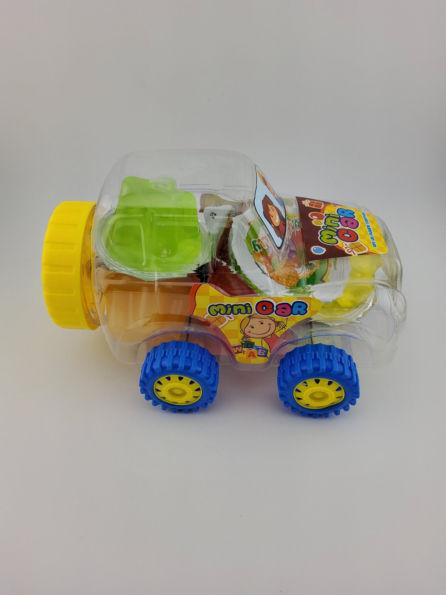 Twin Rabbit Fruit Jelly Assorted Mini Blue Car 248 g