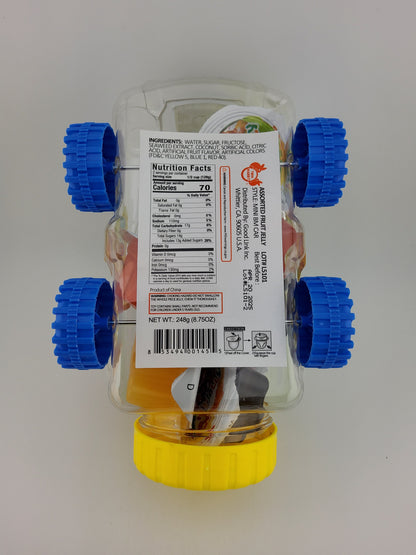 Twin Rabbit Fruit Jelly Assorted Mini Blue Car 248 g