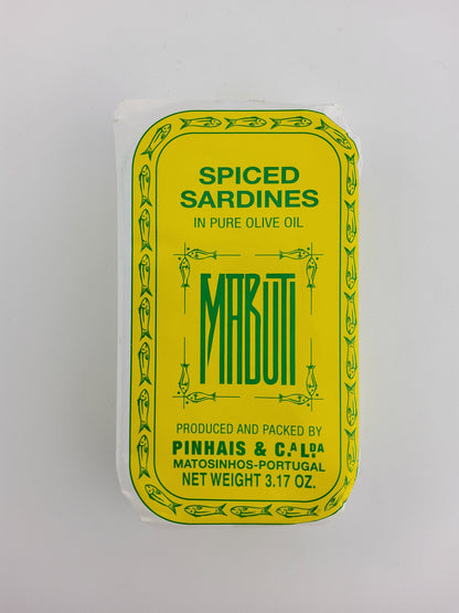 Mabuti Sardines Olive Oil Spiced 2.63oz