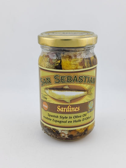San Sebastian Sardines Olive Oil Mild 8oz