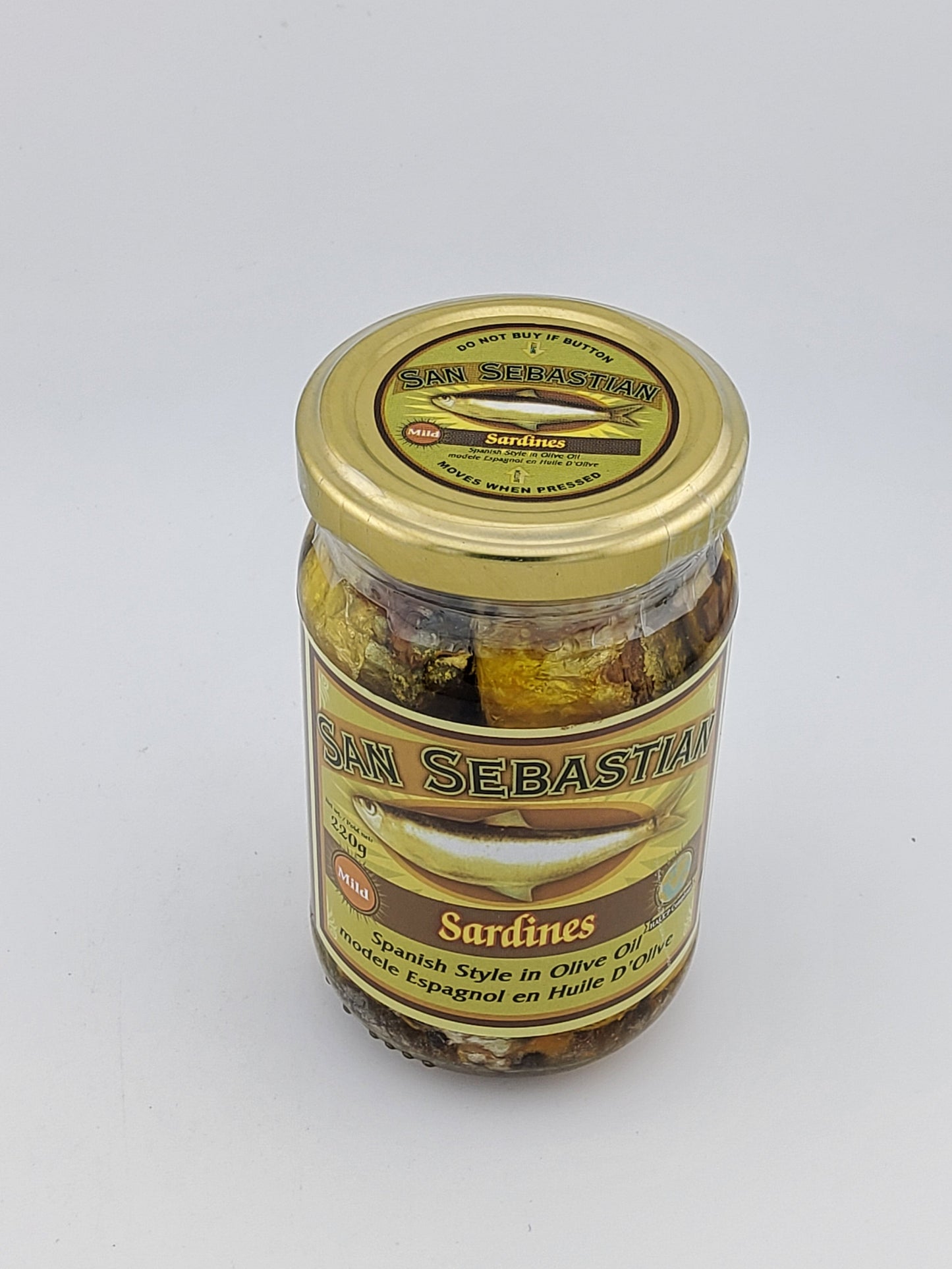 San Sebastian Sardines Olive Oil Mild 8oz