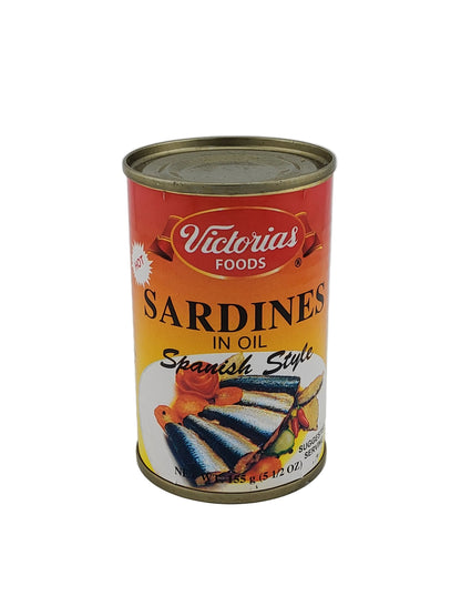 Victoria's Sardine Spanish Hot 5.5 oz
