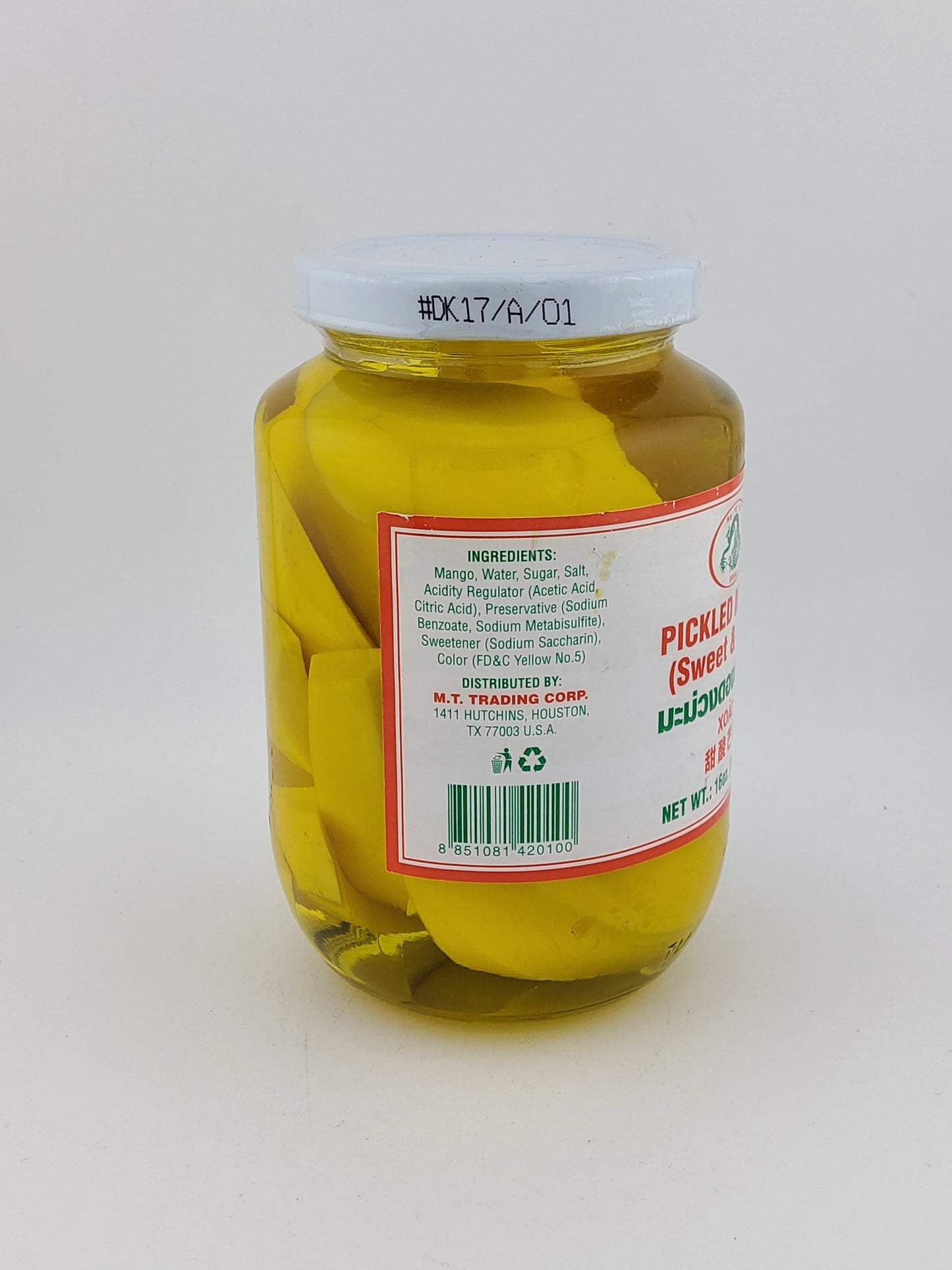 MTT Pickled Mango (Sweet & Sour) 454 g