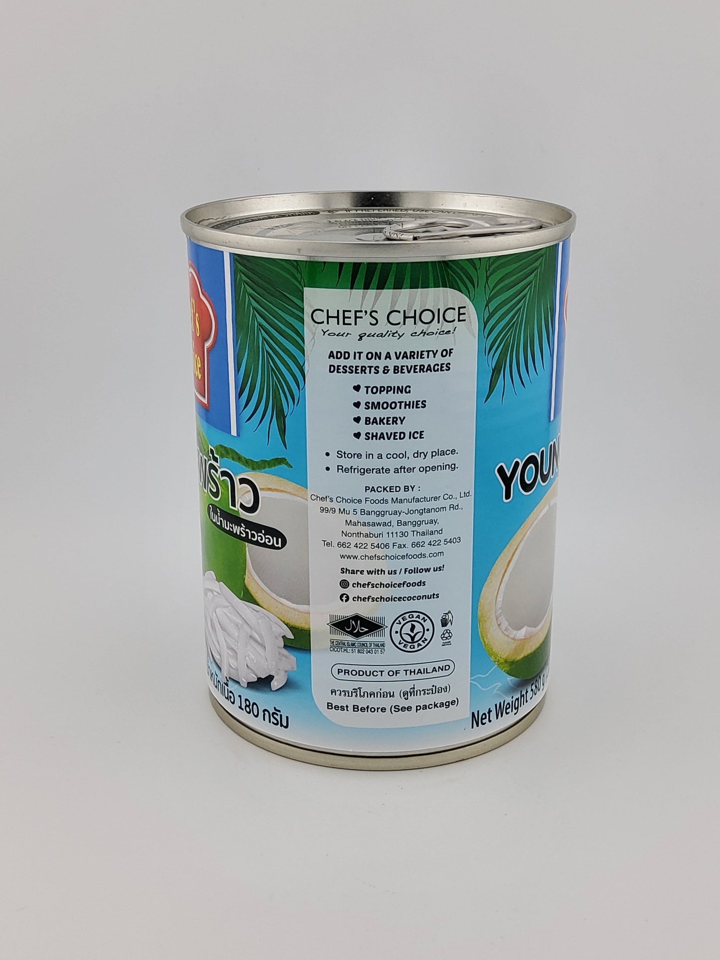 Chef's Choice Young Coconut Meat 580 g