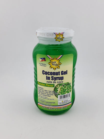 Gold Medal Coconut Gel Pandan 12 oz