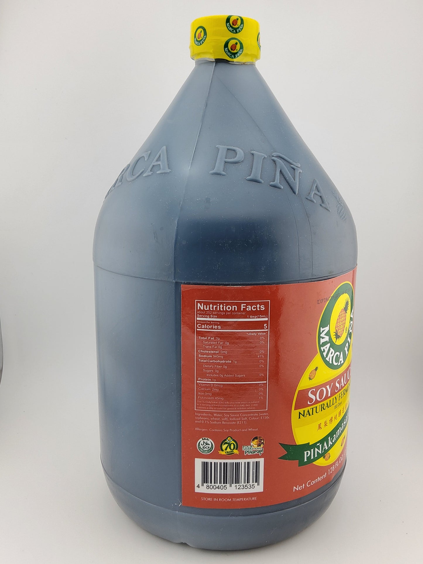 Marca Pina Soy Sauce 1 Gallon