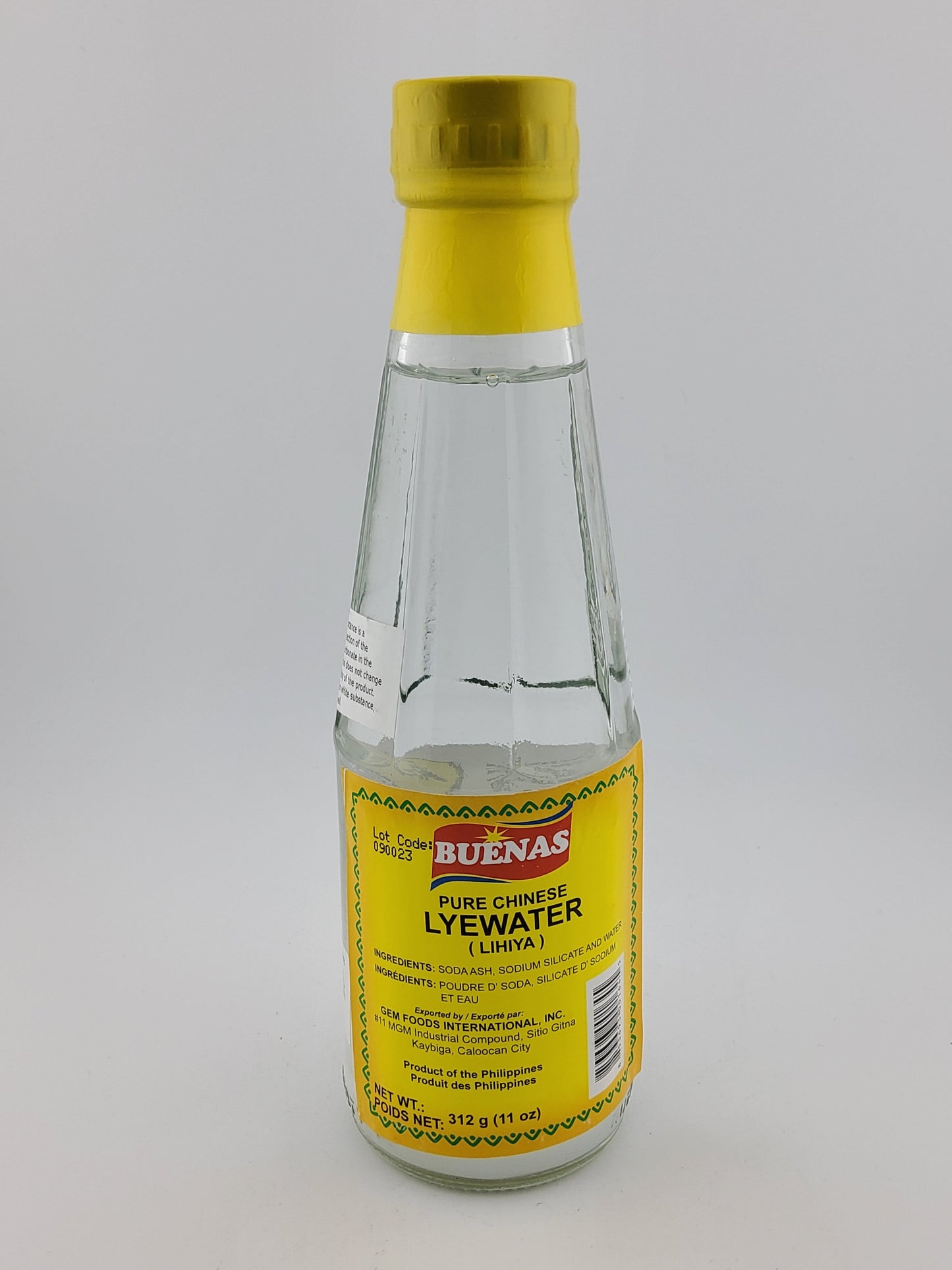 Buenas Lye Water 312 g