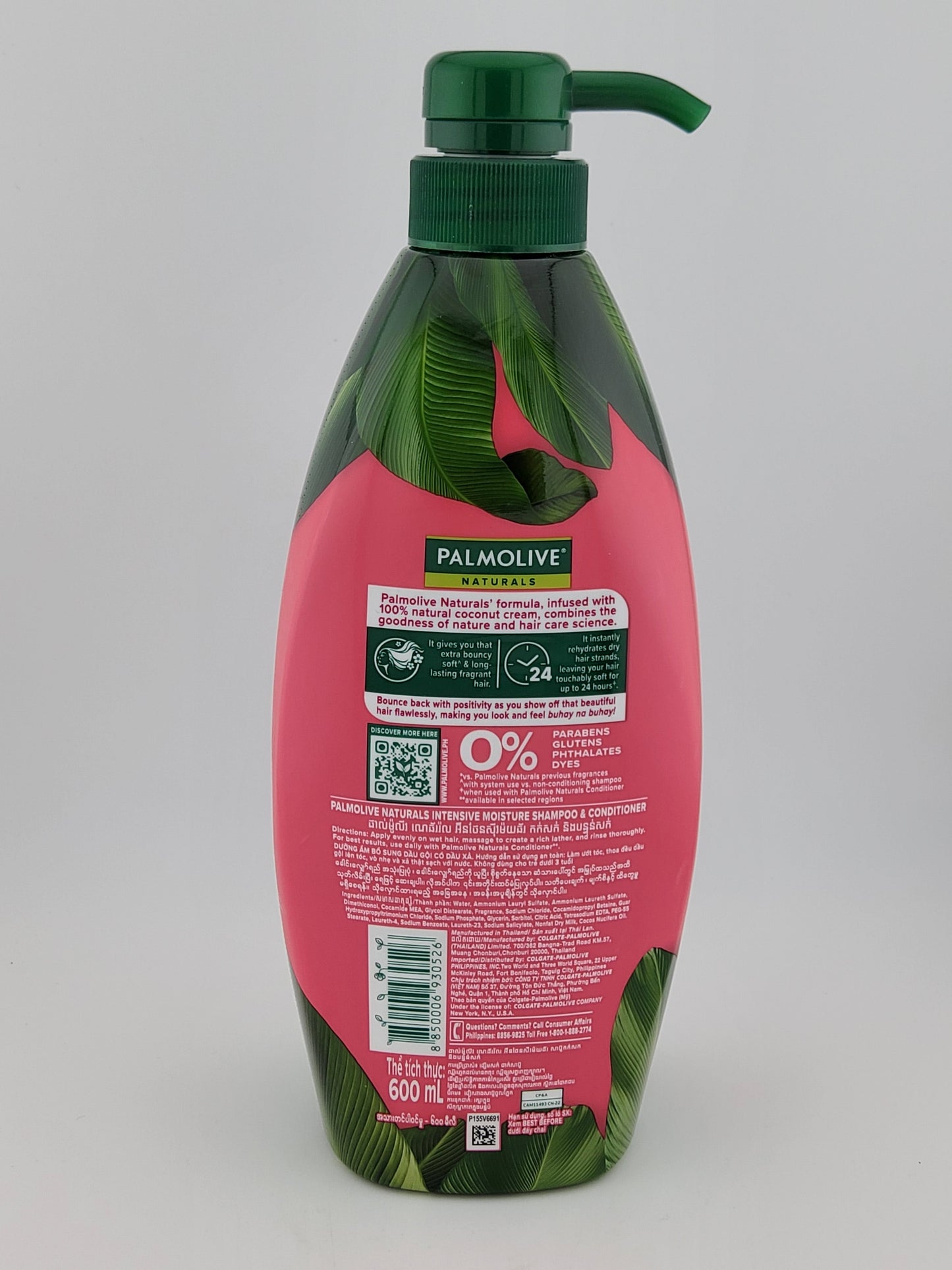 Palmolive Shampoo Intensive Moisture (Pink) 600 mL