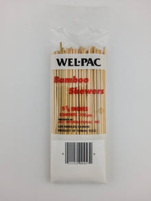 WelPac Bamboo Skewers 6"