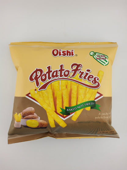 Oishi Potato Fries 50g - Plain