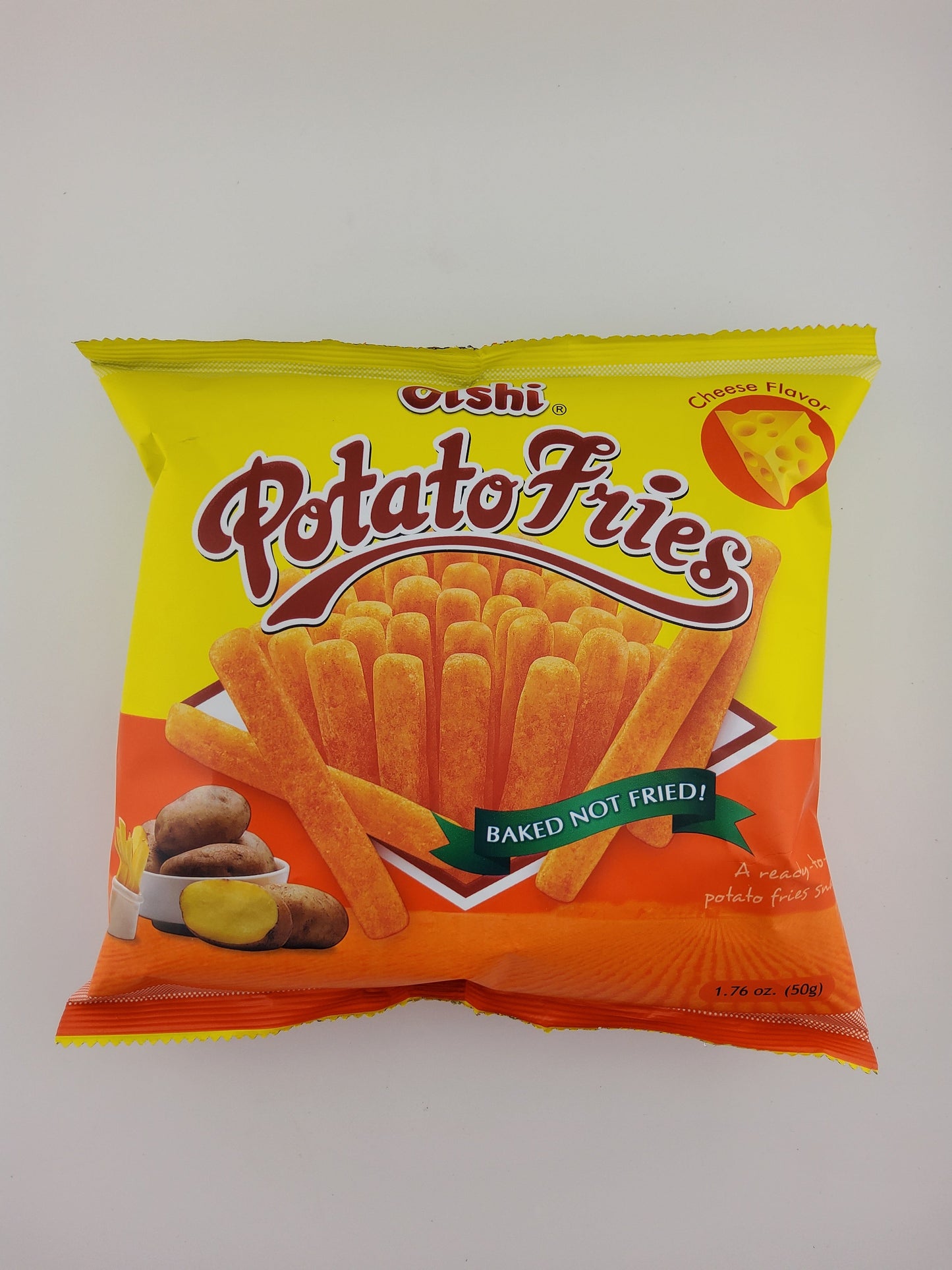 Oishi Potato Fries 50g - Cheese