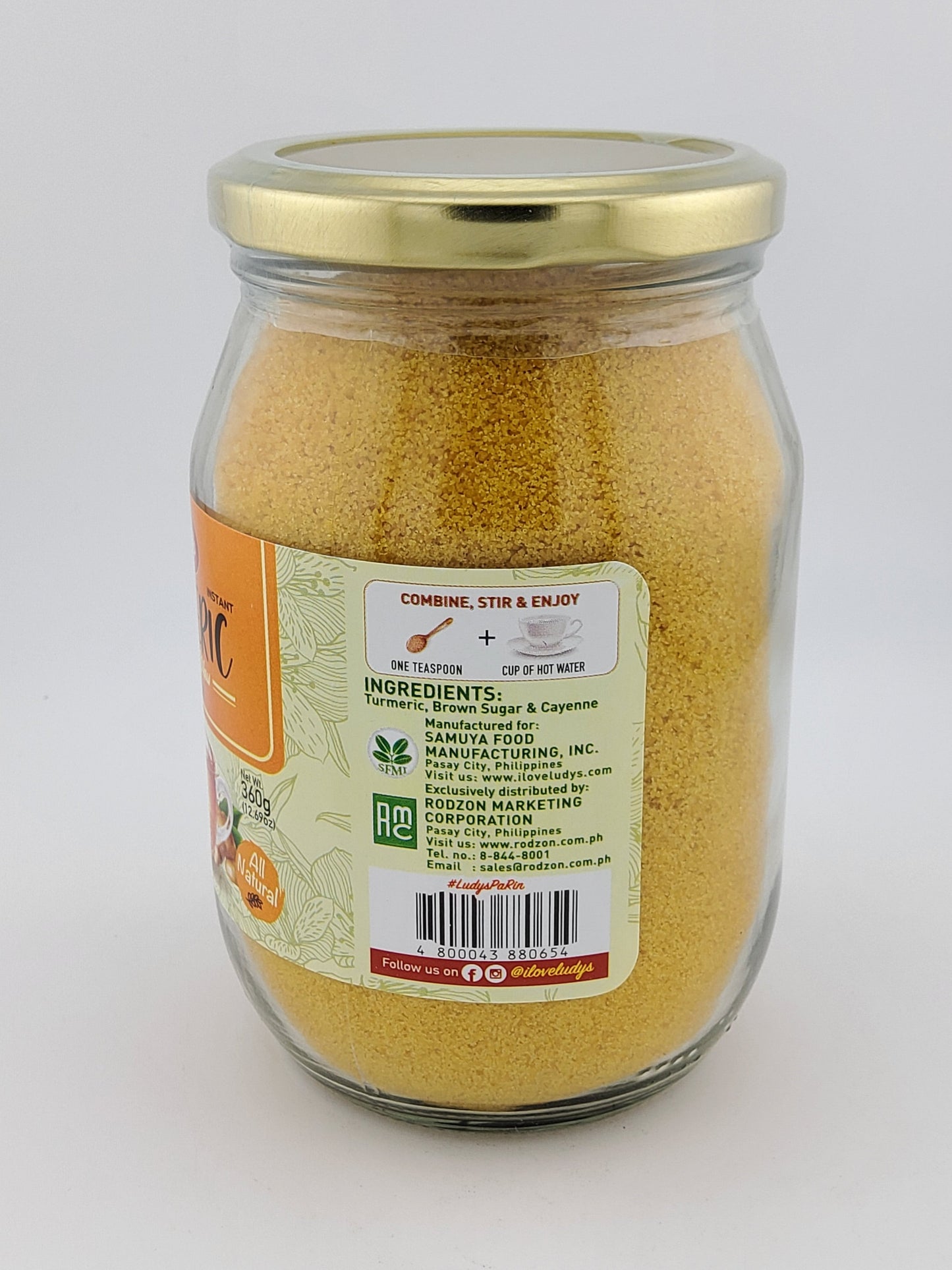 Ludy's Turmeric Brew 360g