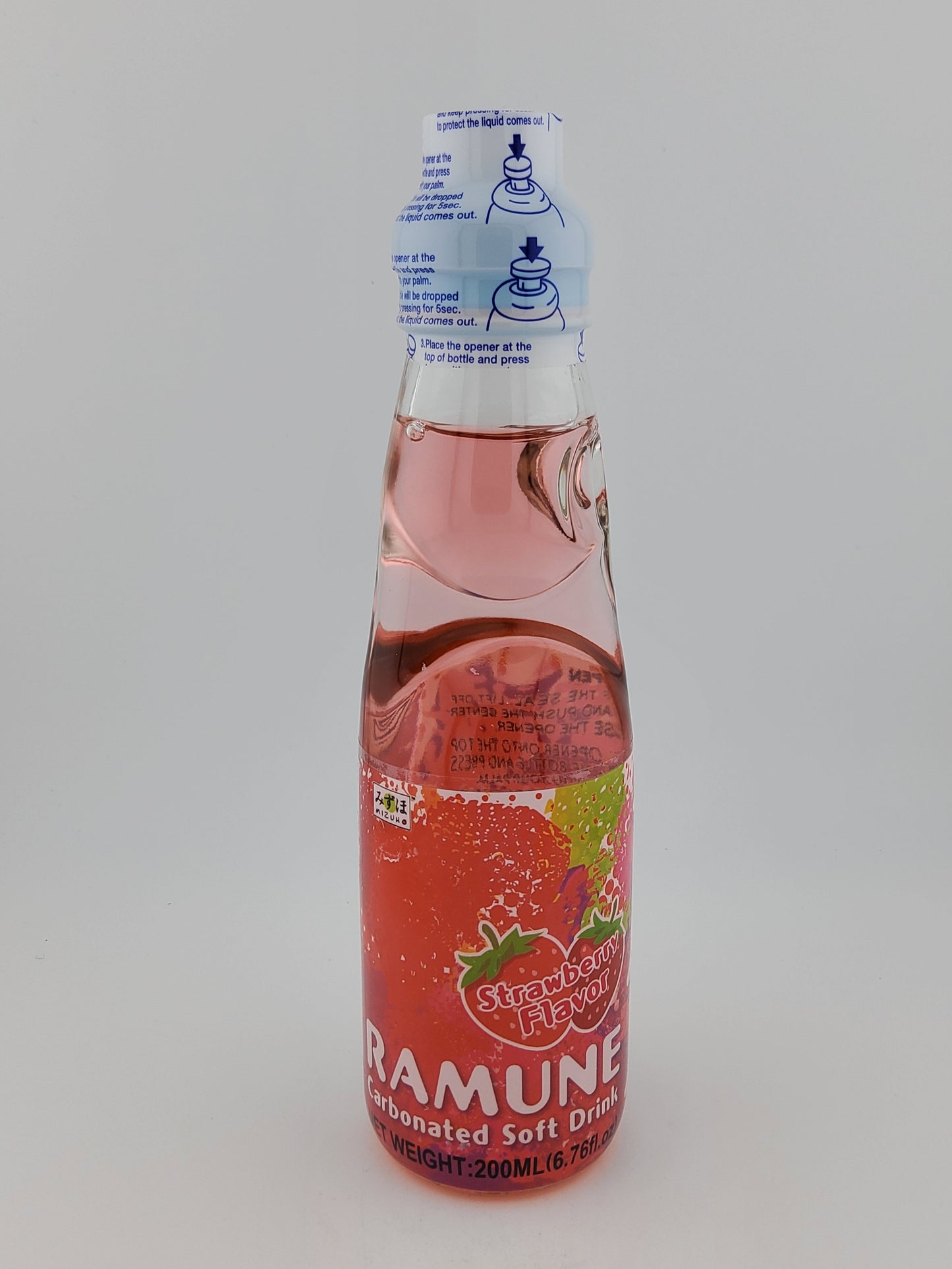 Mizuho Ramune - Strawberry 6.76oz