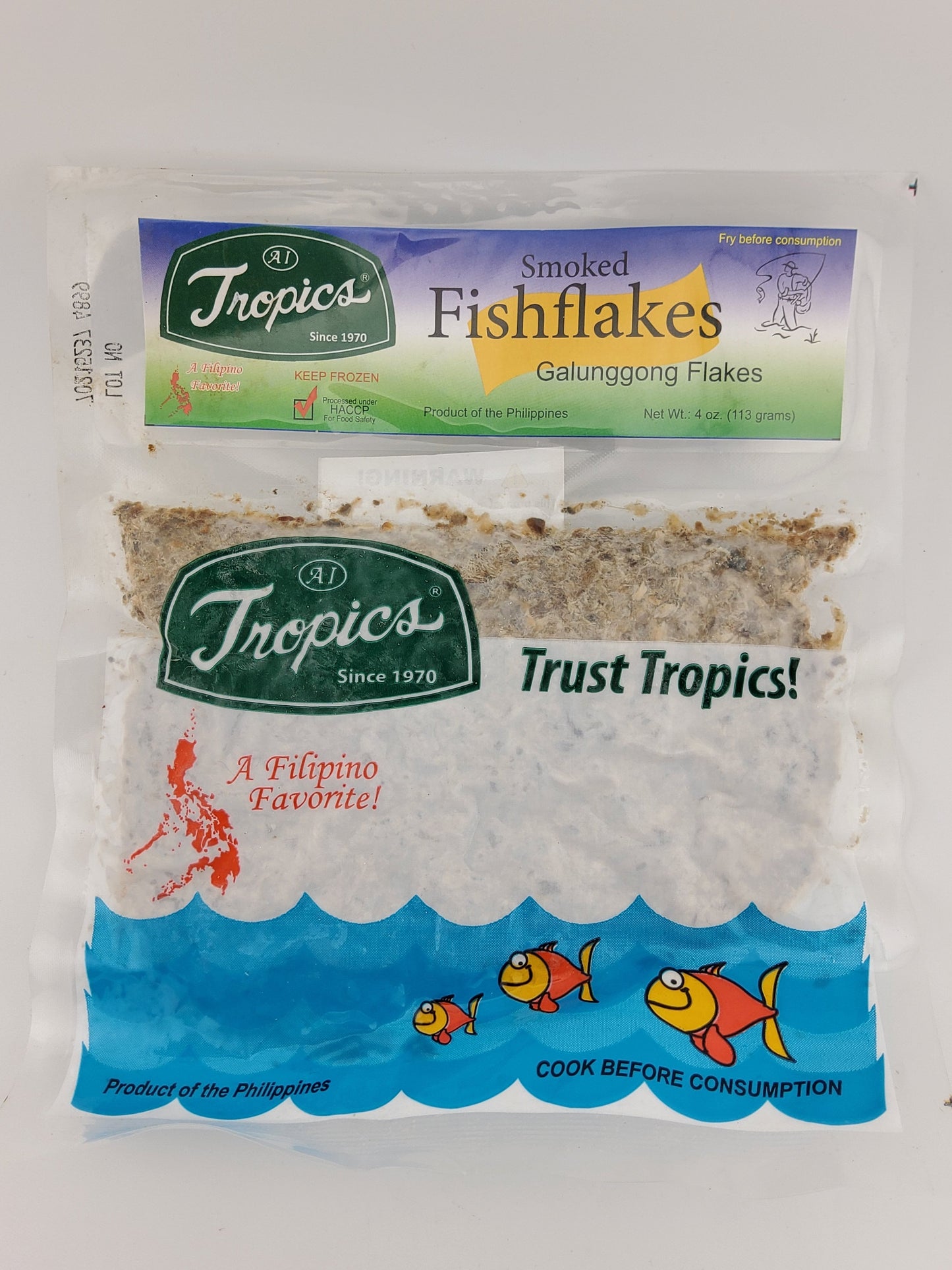 Tropics Smoked Fish Flakes 4oz
