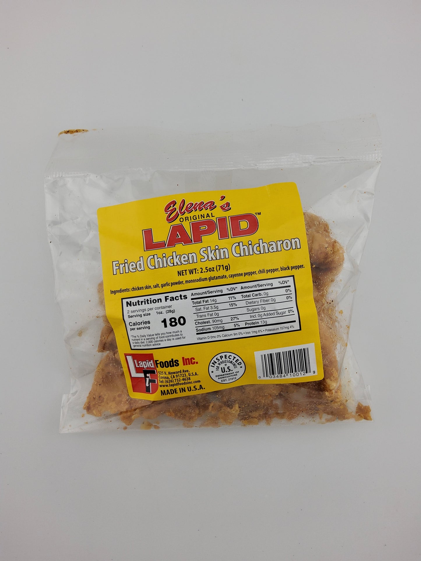 Lapid Chicharon Chicken 2.5 oz
