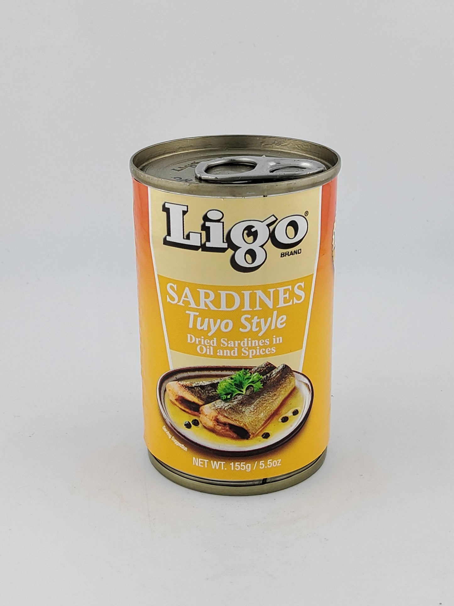 Ligo Sardines Tuyo Style 155 g