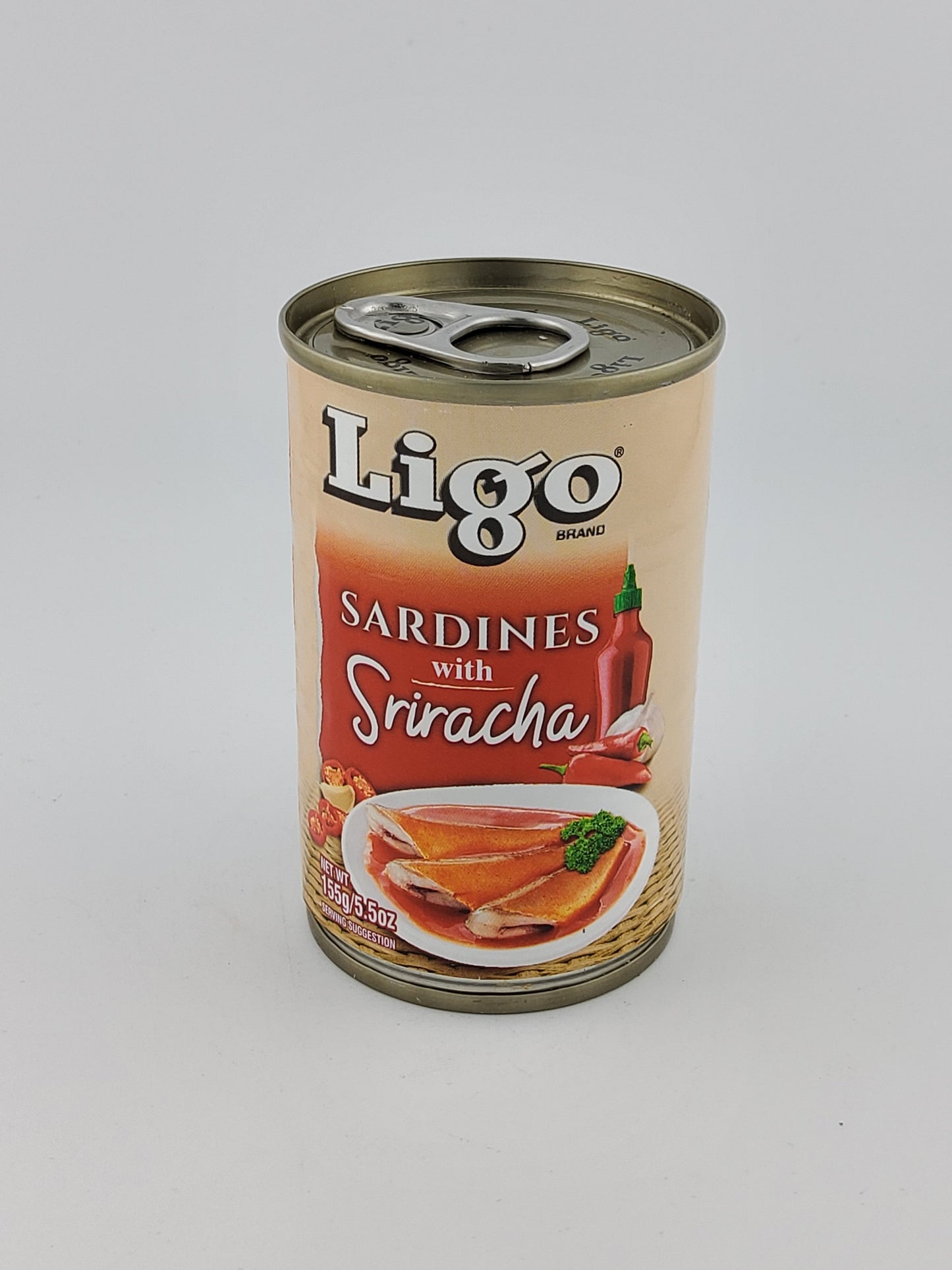 Ligo Sardines Sriracha 155 g