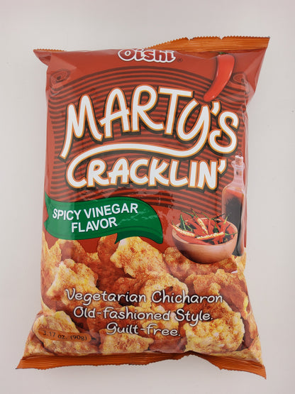 Oishi Marty's Cracklin Spicy Vinegar 90 g
