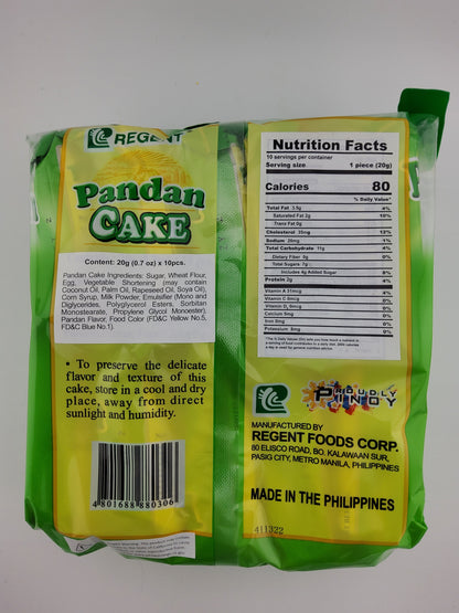 Regent Pandan Cake 200g