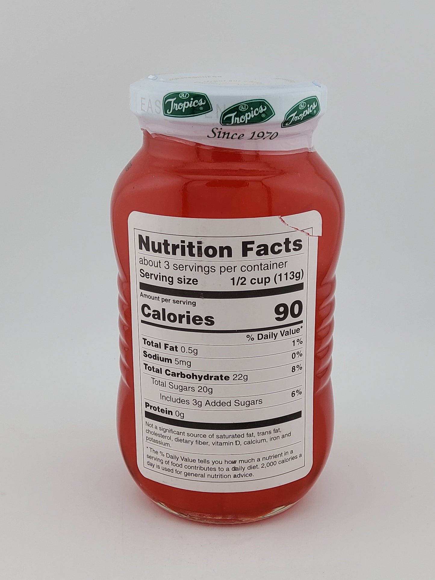 Tropics Coconut Gel - Strawberry 12 oz