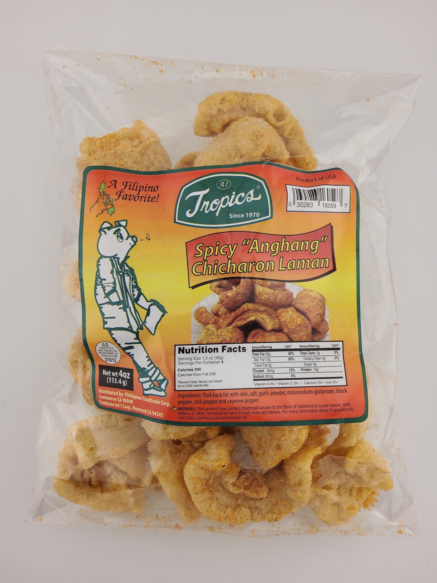 Tropics Chicharon Laman Spicy
