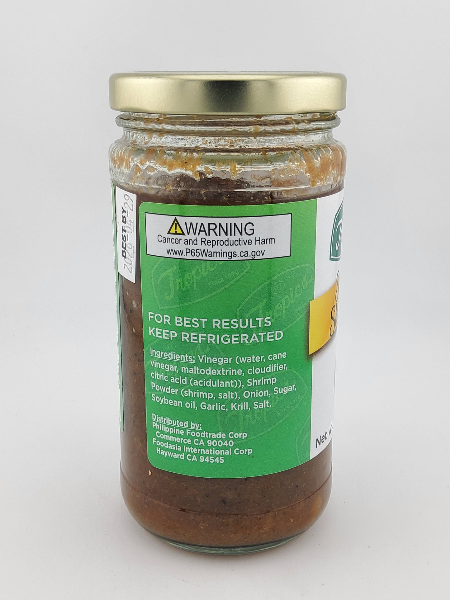 Tropics Sauteed Shrimp Paste 12 oz