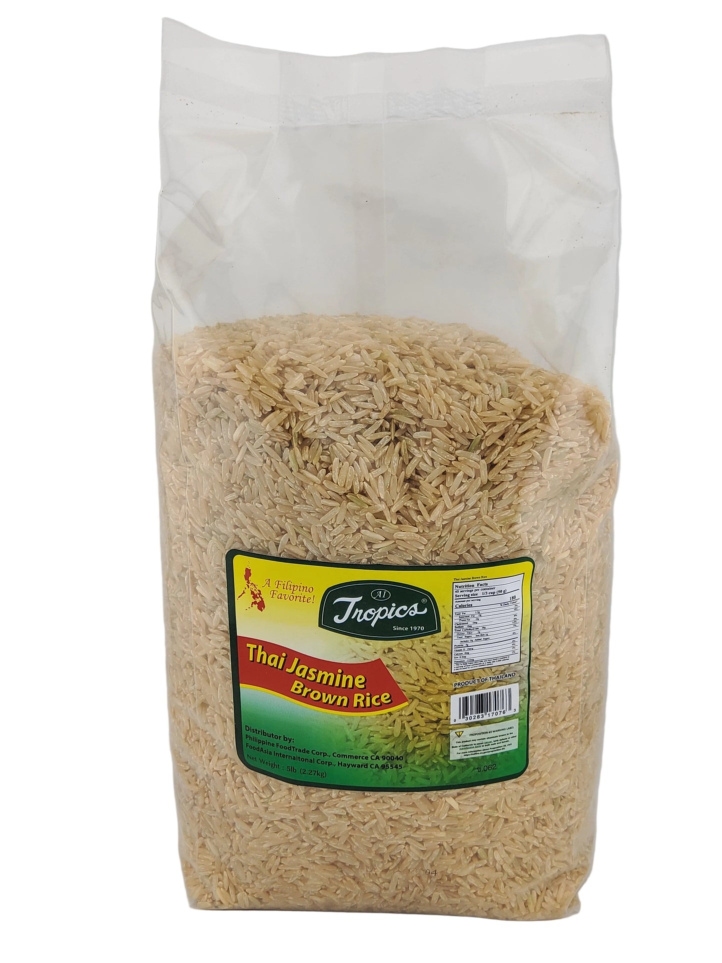 Tropics Brown Rice 5 lbs