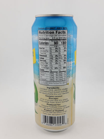 Tropics Coconut Juice 17.5 oz