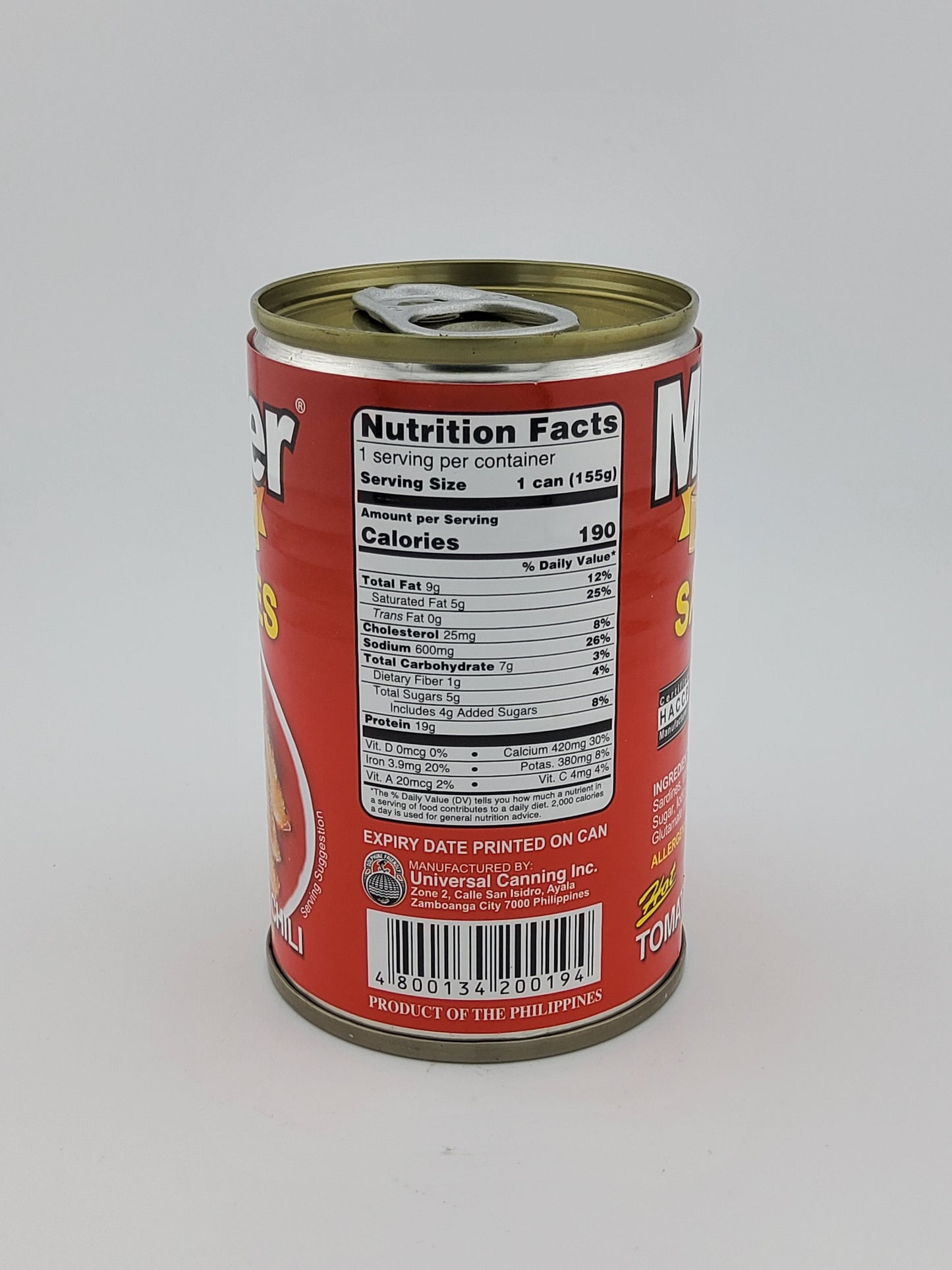 Master Sardines Premium Chili 5 oz
