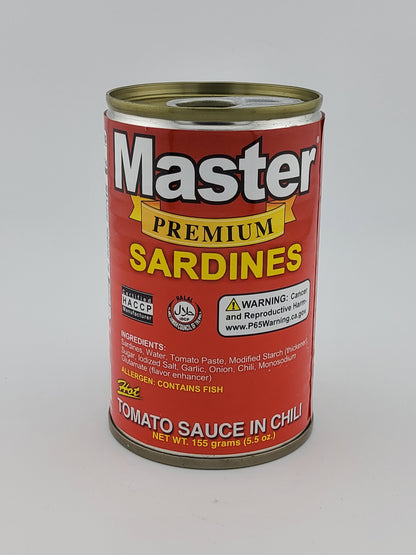 Master Sardines Premium Chili 5 oz