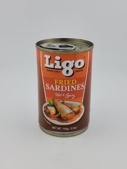Ligo Fried Sardines H&S 5.5 oz