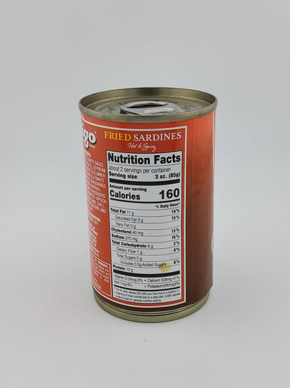 Ligo Fried Sardines H&S 5.5 oz