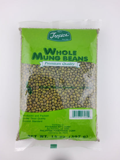 Tropics Green Mung Beans 14 oz