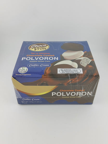 ChocoVron Polvoron Cookies & Cream 320 g 16 pcs