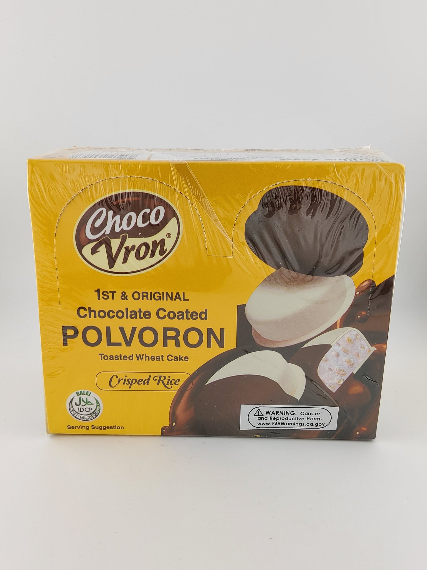 ChocoVron Polvoron Crisped Rice (Pinipig) 320 g 16 pcs