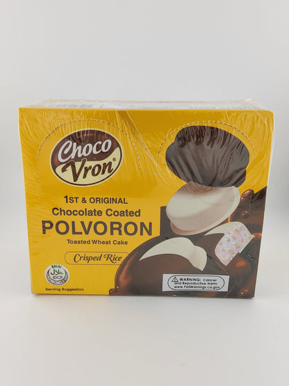 ChocoVron Polvoron Crisped Rice (Pinipig) 320 g 16 pcs