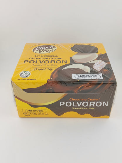 ChocoVron Polvoron Crisped Rice (Pinipig) 320 g 16 pcs