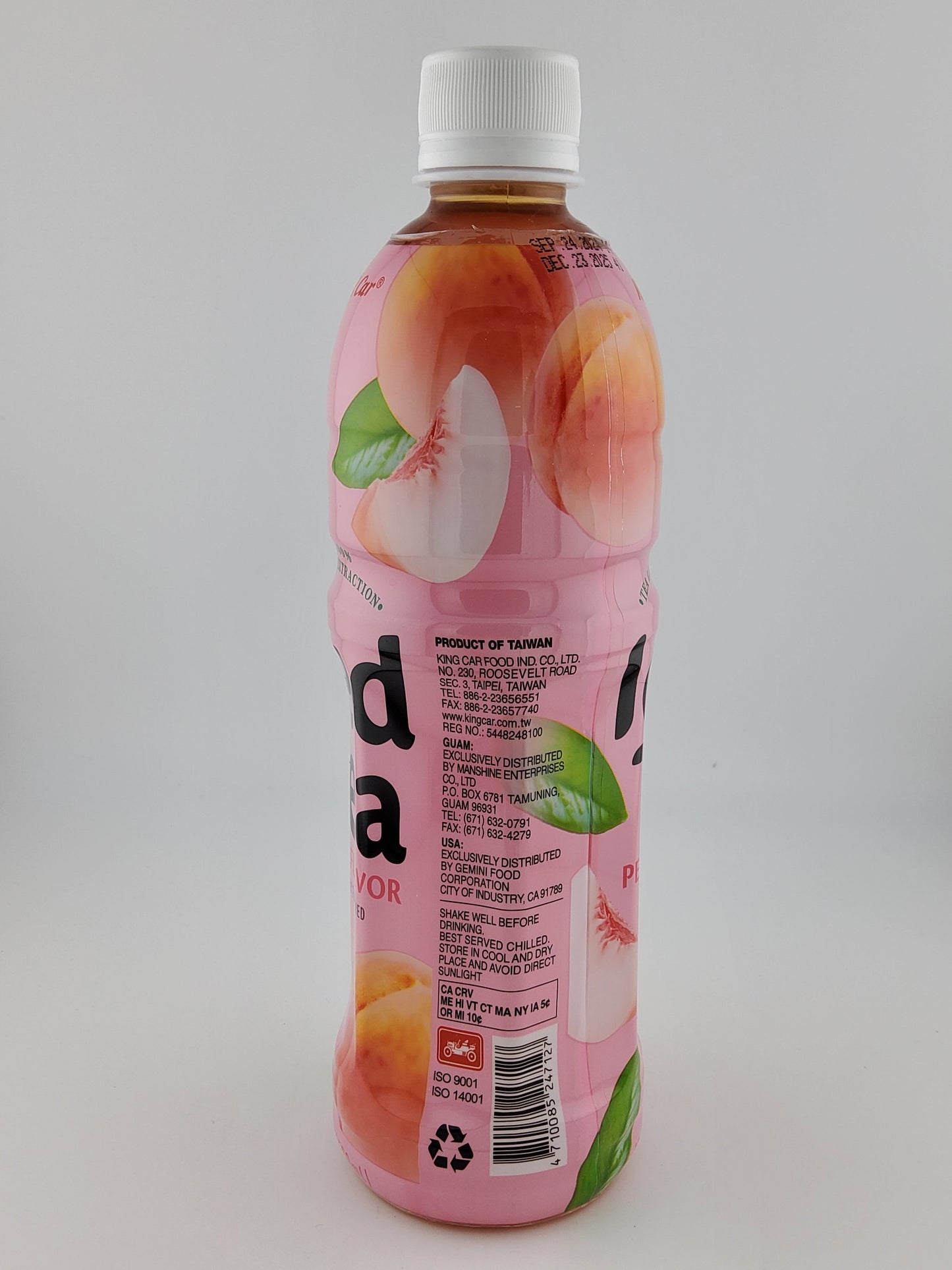 King Car Peach Tea 580ml