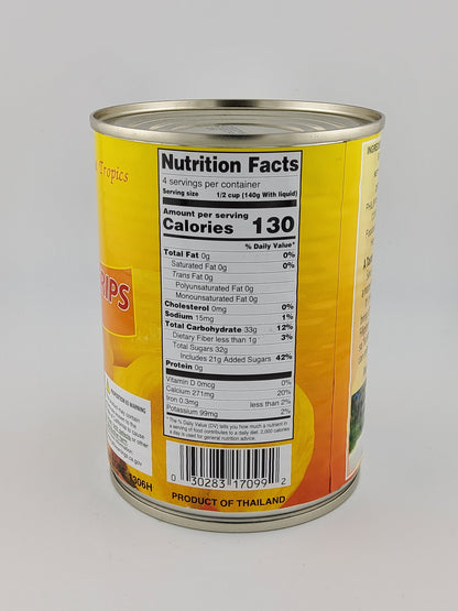 Tropics Jackfruit Strips in Syrup 20oz